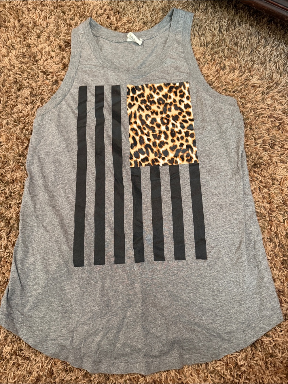 PINK Victoria's Secret Gray Crewneck Tank